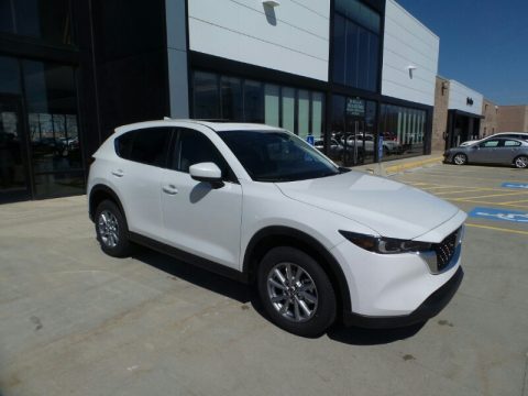 Rhodium White Metallic Mazda CX-5 S Preferred AWD.  Click to enlarge.