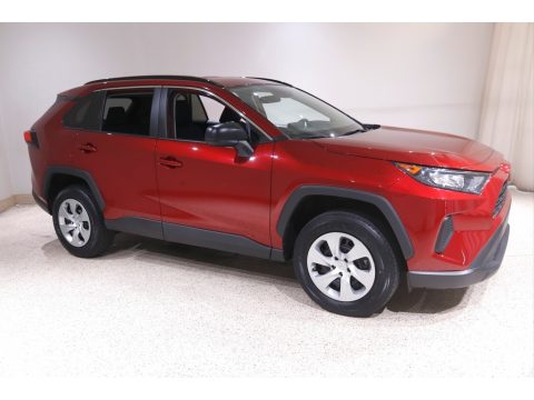 Ruby Flare Pearl Toyota RAV4 LE.  Click to enlarge.