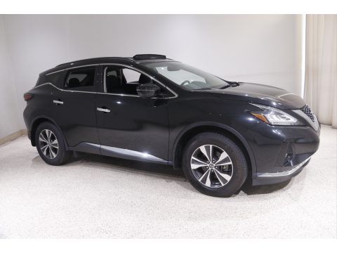 Magnetic Black Pearl Nissan Murano SV AWD.  Click to enlarge.