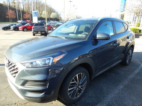 Dusk Blue Hyundai Tucson SEL AWD.  Click to enlarge.