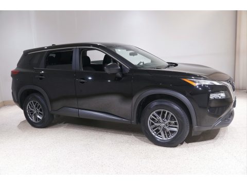 Super Black Nissan Rogue S AWD.  Click to enlarge.