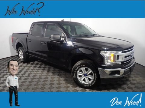 Agate Black Ford F150 XLT SuperCrew 4x4.  Click to enlarge.