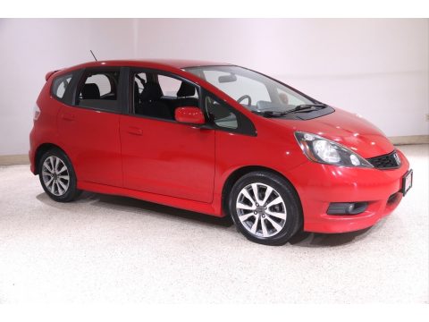 Milano Red Honda Fit Sport.  Click to enlarge. Milano Red Honda Fit Sport.  Click to enlarge.
