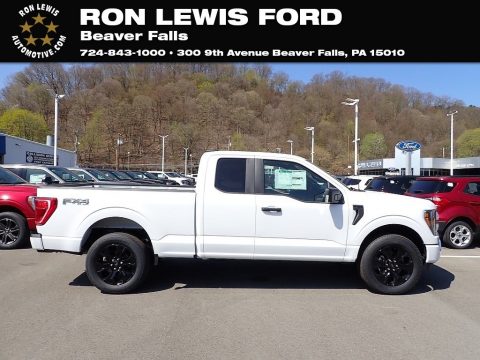 Oxford White Ford F150 XLT SuperCab 4x4.  Click to enlarge.
