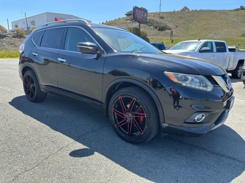 Super Black Nissan Rogue SL AWD.  Click to enlarge.