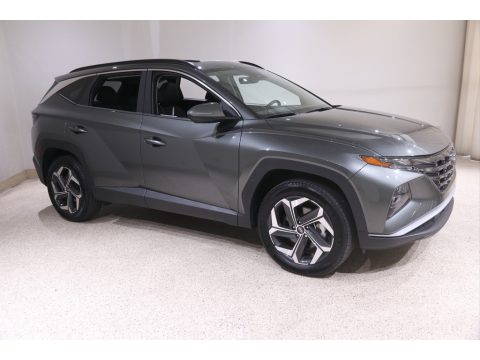 Amazon Gray Hyundai Tucson SEL AWD.  Click to enlarge.