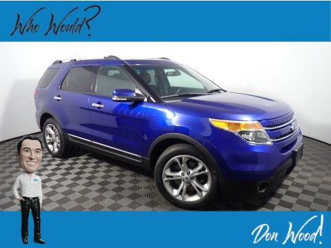 Deep Impact Blue Ford Explorer Limited 4WD.  Click to enlarge.