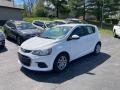 Front 3/4 View of 2017 Chevrolet Sonic LT Hatchback #2