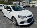 Front 3/4 View of 2017 Chevrolet Sonic LT Hatchback #8
