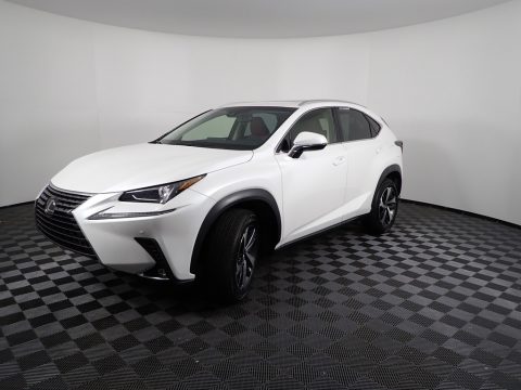 Eminent White Pearl Lexus NX 300 F Sport AWD.  Click to enlarge.