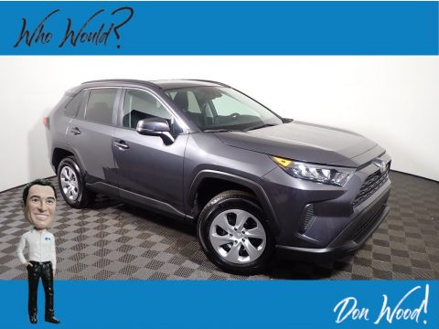 Magnetic Gray Metallic Toyota RAV4 LE AWD.  Click to enlarge.