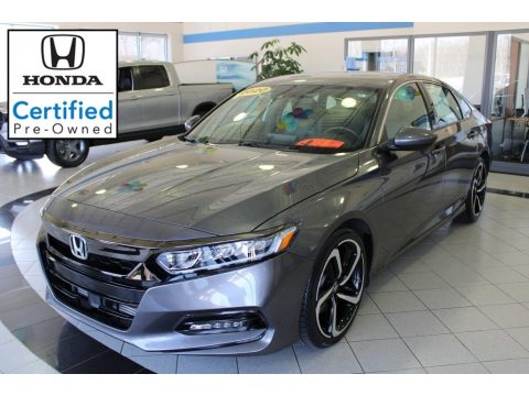 Modern Steel Metallic Honda Accord Sport Sedan.  Click to enlarge.