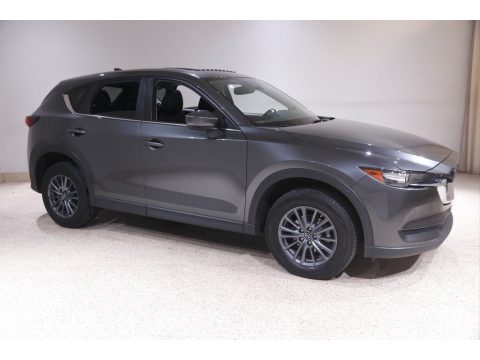 Machine Gray Metallic Mazda CX-5 Touring AWD.  Click to enlarge.