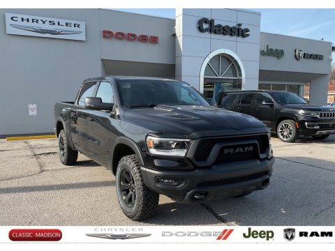 Diamond Black Crystal Pearl Ram 1500 Rebel Crew Cab 4x4. Click to enlarge. Diamond Black Crystal Pearl Ram 1500 Rebel Crew Cab 4x4. Click to enlarge.