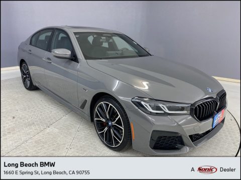 Bernina Gray Metallic BMW 5 Series 530e Sedan.  Click to enlarge.