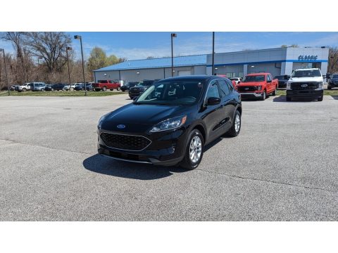 Agate Black Metallic Ford Escape SE 4WD.  Click to enlarge.