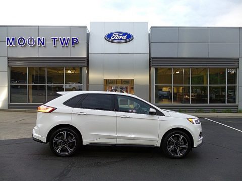 Star White Metallic Ford Edge ST AWD.  Click to enlarge.