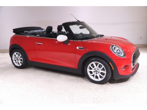 Chili Red Mini Convertible Cooper.  Click to enlarge.