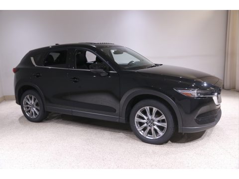 Jet Black Mica Mazda CX-5 Grand Touring AWD.  Click to enlarge.