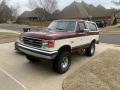  1990 Ford Bronco Cabernet Red #8