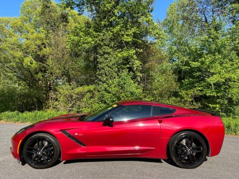 Crystal Red Tintcoat Chevrolet Corvette Stingray Coupe Z51.  Click to enlarge.