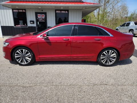 Ruby Red Lincoln MKZ Reserve AWD.  Click to enlarge.