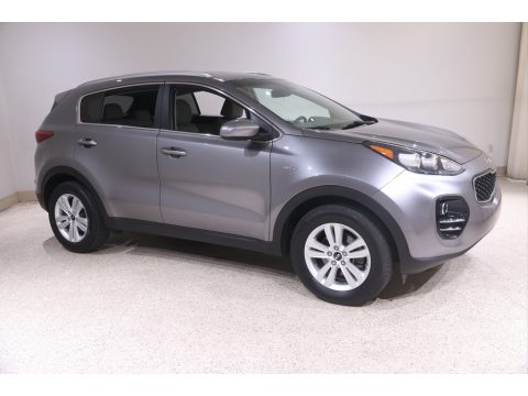 Mineral Silver Kia Sportage LX AWD. Click to enlarge. Mineral Silver Kia Sportage LX AWD. Click to enlarge.
