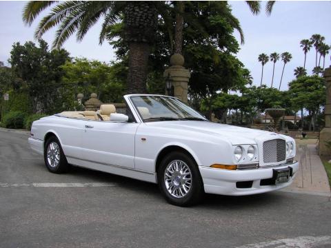 Bentley Azure Convertible. White 1999 Bentley Azure with