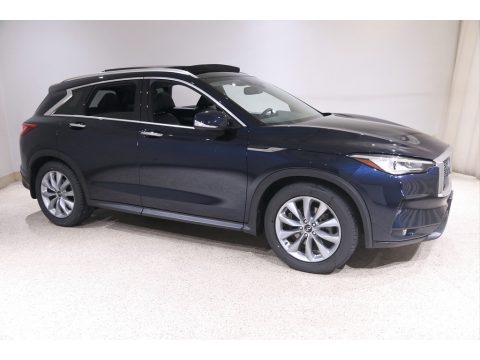 Hermosa Blue Infiniti QX50 Luxe AWD.  Click to enlarge.