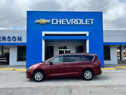 Velvet Red Pearl Chrysler Voyager LXI.  Click to enlarge.