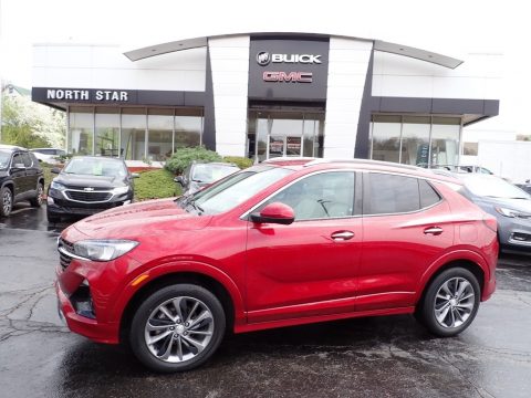 Chili Red Metallic Buick Encore GX Select AWD.  Click to enlarge.