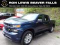 2021 Chevrolet Silverado 1500 Custom Crew Cab 4x4 Northsky Blue Metallic