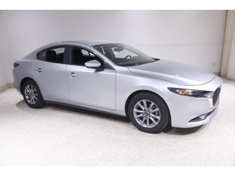 Sonic Silver Metallic Mazda MAZDA3 Sedan.  Click to enlarge.