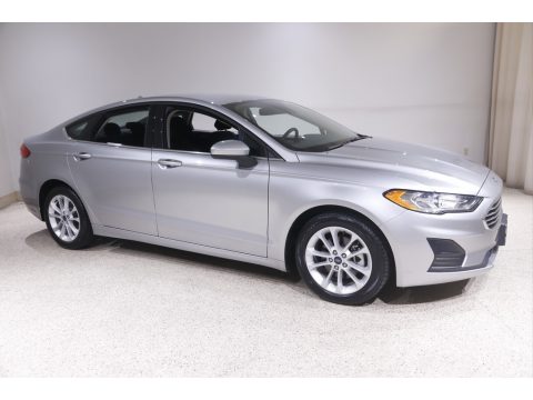 Iconic Silver Ford Fusion Hybrid SE.  Click to enlarge.