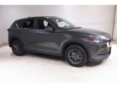 Machine Gray Metallic Mazda CX-5 Touring AWD.  Click to enlarge.