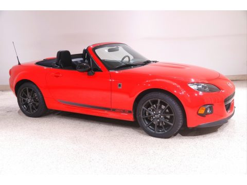 True Red Mazda MX-5 Miata Club Roadster.  Click to enlarge.