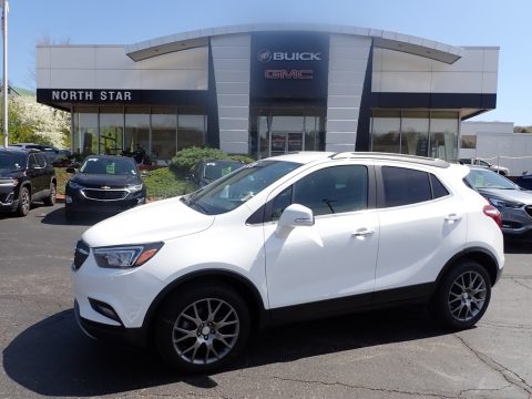 Summit White Buick Encore Sport Touring AWD.  Click to enlarge.