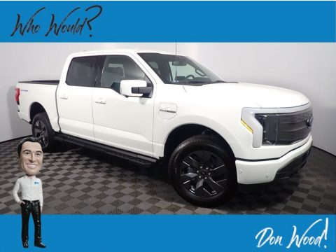 Oxford White Ford F150 Lightning Lariat 4x4.  Click to enlarge.