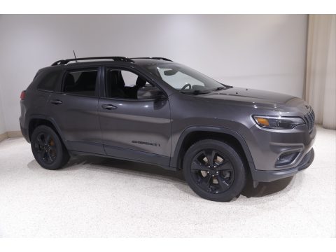 Granite Crystal Metallic Jeep Cherokee Latitude Plus 4x4.  Click to enlarge.