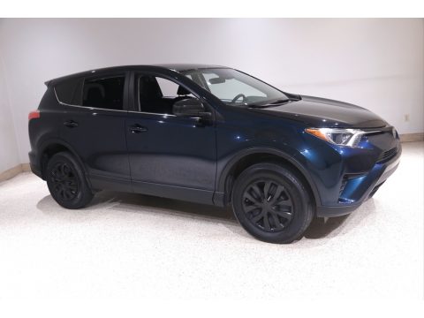 Galactic Aqua Mica Toyota RAV4 LE AWD.  Click to enlarge.