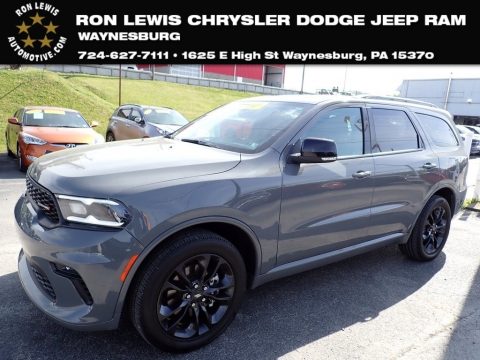 Destroyer Gray Dodge Durango GT AWD.  Click to enlarge.