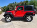 2008 Jeep Wrangler Rubicon 4x4 Flame Red