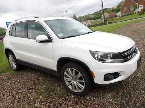 Candy White Volkswagen Tiguan SEL 4Motion.  Click to enlarge.