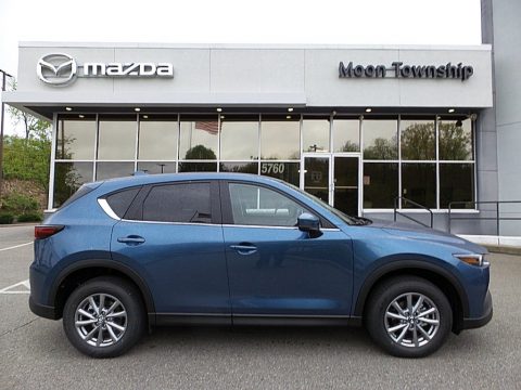 Eternal Blue Mica Mazda CX-5 S Select AWD.  Click to enlarge.