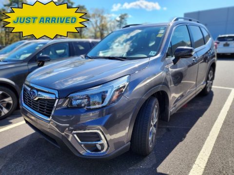 Magnetite Gray Metallic Subaru Forester 2.5i Limited.  Click to enlarge.