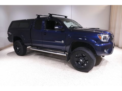 Nautical Blue Metallic Toyota Tacoma V6 Prerunner Access Cab.  Click to enlarge.
