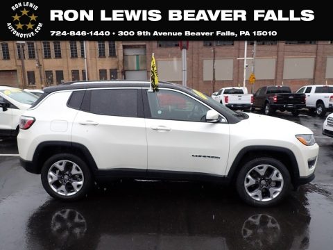 White Jeep Compass Limited 4x4.  Click to enlarge.