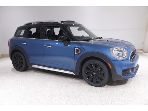 Island Blue Metallic Mini Countryman Cooper S All4.  Click to enlarge. Island Blue Metallic Mini Countryman Cooper S All4.  Click to enlarge.