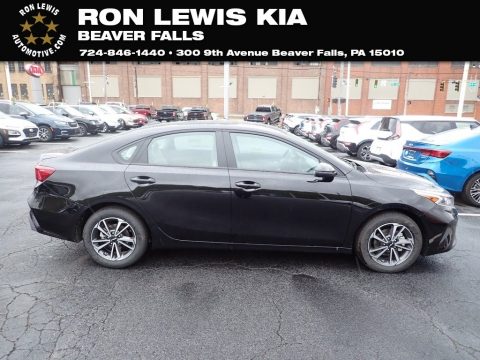 Aurora Black Kia Forte LXS.  Click to enlarge.