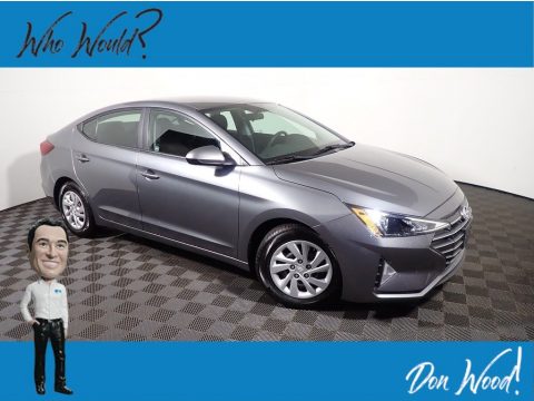 Machine Gray Hyundai Elantra SE. Click to enlarge. Machine Gray Hyundai Elantra SE. Click to enlarge.